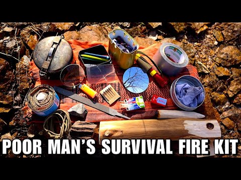 Poor Man's Wilderness Survival Fire Kit! – BushSurvivalLab